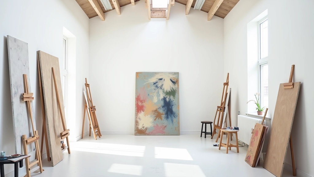 Artist residency studio space