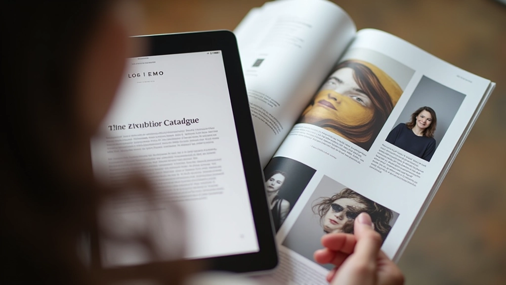 Digital exhibition catalogue publication